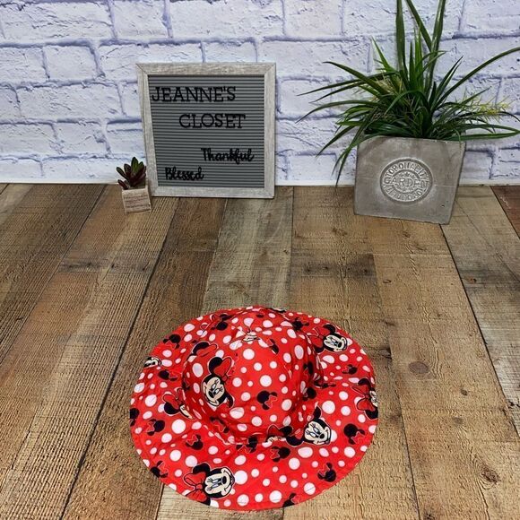 Disney Minnie Mouse polka dot bucket hat - Picture 1 of 8